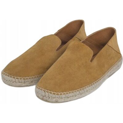 Inny producent FAÇONNABLE ZAMSZOWE MĘSKIE ESPADRYLE BEŻOWE 43 3EA Inny producent FAÇONNABLE ZAMSZOWE MĘSKIE ESPADRYLE BEŻOWE 43 3EA