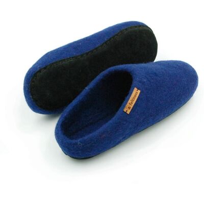 Inny producent Feltiness, Granatowe, kapcie wełniane z podeszwą 43-44 (27cm) Inny producent Feltiness, Granatowe, kapcie wełniane z podeszwą 43-44 (27cm)