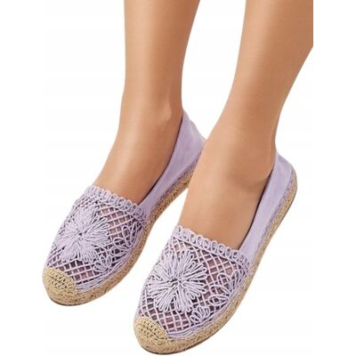 Inny producent FIOLETOWE ESPADRYLE DAMSKIE VERELA 37 Inny producent FIOLETOWE ESPADRYLE DAMSKIE VERELA 37
