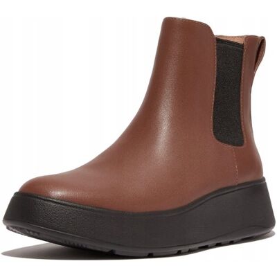 Inny producent FITFLOP BRĄZOWE BOTKI NA PLATFORMIE ZE SKÓRY NATURALNEJ 41 J8A Inny producent FITFLOP BRĄZOWE BOTKI NA PLATFORMIE ZE SKÓRY NATURALNEJ 41 J8A