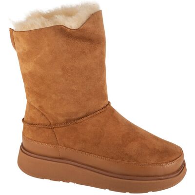 FitFlop Gen-ff Short GO9-A69, Damskie, buty zimowe, Brązowy FitFlop Gen-ff Short GO9-A69, Damskie, buty zimowe, Brązowy