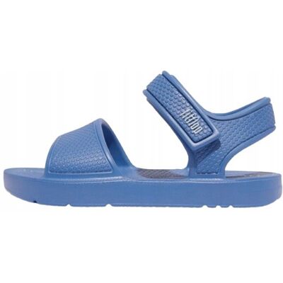 Inny producent FITFLOP NIEBIESKIE SANDAŁKI DZIECIĘCE Z PASKIEM I WZOREM 26 J8A Inny producent FITFLOP NIEBIESKIE SANDAŁKI DZIECIĘCE Z PASKIEM I WZOREM 26 J8A