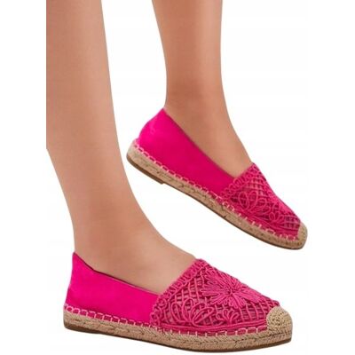 Inny producent FUKSJOWE ESPADRYLE DAMSKIE VERELA 38 Inny producent FUKSJOWE ESPADRYLE DAMSKIE VERELA 38