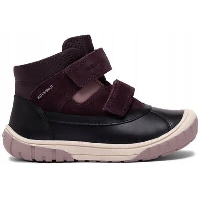 Geox Botki Dziewczęce Black/Dark Purple B462LC022FUBK r.24 Geox Botki Dziewczęce Black/Dark Purple B462LC022FUBK r.24