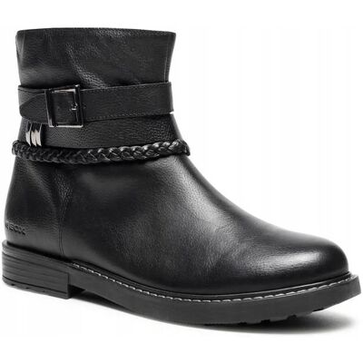 Inny producent GEOX ECLAIR BOTKI DZIEWCZĘCE CZARNE SKÓRA 39 1S7N Inny producent GEOX ECLAIR BOTKI DZIEWCZĘCE CZARNE SKÓRA 39 1S7N