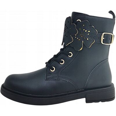 Inny producent GEOX ECLAIR BOTKI WYSOKIE NA ZAMEK Z LOGO DZIEWCZĘCE 26 1J3A Inny producent GEOX ECLAIR BOTKI WYSOKIE NA ZAMEK Z LOGO DZIEWCZĘCE 26 1J3A