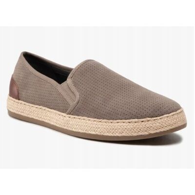 Geox Męskie Espadryle Wsuwane Beżowe z Logo 40 Ż5d Geox Męskie Espadryle Wsuwane Beżowe z Logo 40 Ż5d