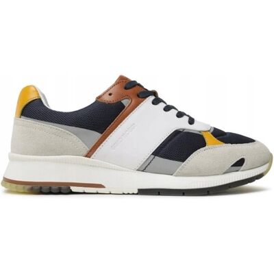 Gino Rossi Sneakersy TORINO-01 męskie granatowe rozmiar 44 Gino Rossi Sneakersy TORINO-01 męskie granatowe rozmiar 44