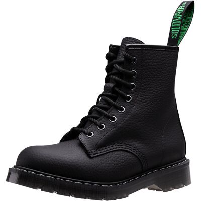 glany SOLOVAIR - 8 EYE DERBY BOOT (BLACK GREASY GRAIN) S8-551-BG-SOFTG-G-38 glany SOLOVAIR - 8 EYE DERBY BOOT (BLACK GREASY GRAIN) S8-551-BG-SOFTG-G-38