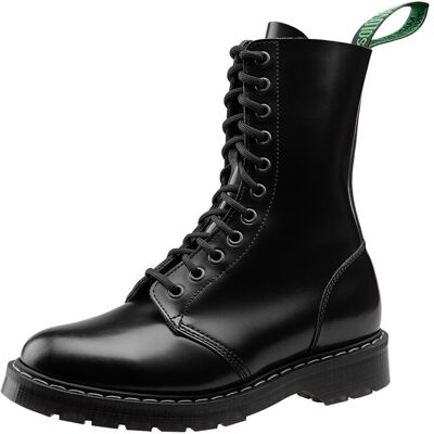 glany SOLOVAIR - ASTRONAUT 11 EYE DERBY BOOT (BLACK HI-SHINE) S11-969-BK-G-36.5 glany SOLOVAIR - ASTRONAUT 11 EYE DERBY BOOT (BLACK HI-SHINE) S11-969-BK-G-36.5
