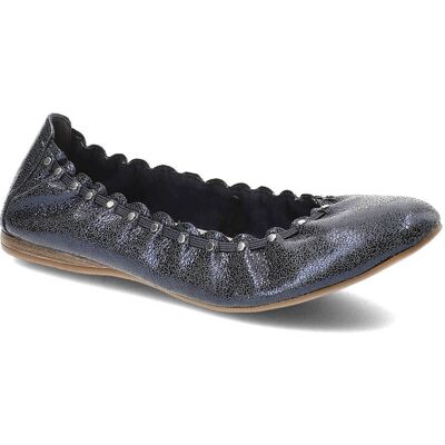 Granatowe Baleriny Tamaris Wygodne Skórzane Buty Granatowe Baleriny Tamaris Wygodne Skórzane Buty