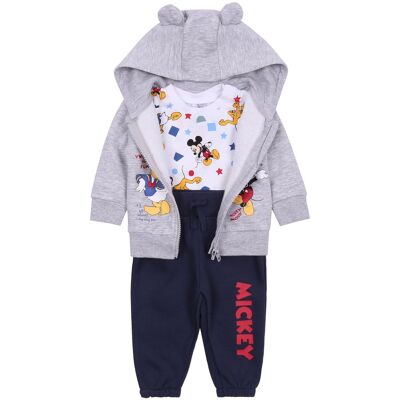 sarcia.eu Granatowo-szary komplet niemowlęcy Myszka Mickey DISNEY 2-3 lata 98cm sarcia.eu Granatowo-szary komplet niemowlęcy Myszka Mickey DISNEY 2-3 lata 98cm
