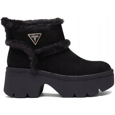 Guess Botki Damskie Na Platformie Czarne FLFBRDESU10-BLK r.41 Guess Botki Damskie Na Platformie Czarne FLFBRDESU10-BLK r.41