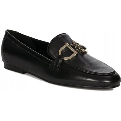 Guess Lordsy półbuty damskie wsuwane czarne FLJISA LEA14 Black r.39 Guess Lordsy półbuty damskie wsuwane czarne FLJISA LEA14 Black r.39