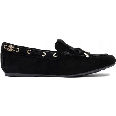 Guess Półbuty Damskie Czarne z Kokardką FLPAIS-SUE14 Black r.39 Guess Półbuty Damskie Czarne z Kokardką FLPAIS-SUE14 Black r.39