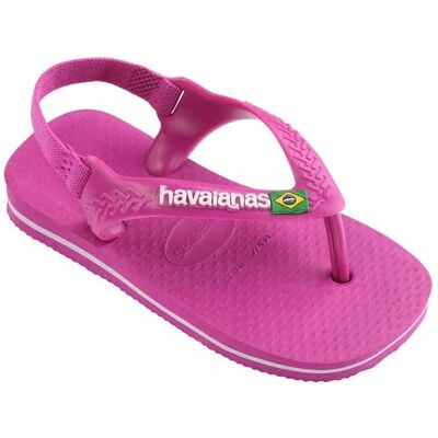Havaianas Dziecięce Sandały Japonki Różowe 19 Ż9D Havaianas Dziecięce Sandały Japonki Różowe 19 Ż9D