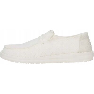 HeyDude Damskie Mokasyny Buty Półbuty Wsuwane Wendy Eyelet Lace 37 HeyDude Damskie Mokasyny Buty Półbuty Wsuwane Wendy Eyelet Lace 37
