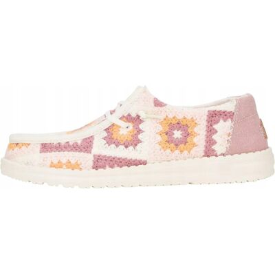 HeyDude Damskie Wsuwane Mokasyny Buty Półbuty Wendy Cottage Crochet 36 HeyDude Damskie Wsuwane Mokasyny Buty Półbuty Wendy Cottage Crochet 36