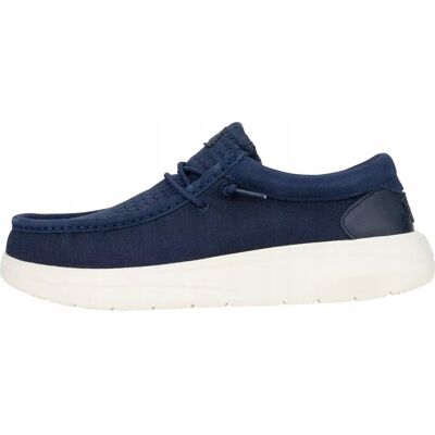 HeyDude Męskie Lekkie Buty Mokasyny Wsuwane Zamszowe Wally Comf Woven 43 HeyDude Męskie Lekkie Buty Mokasyny Wsuwane Zamszowe Wally Comf Woven 43