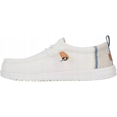 HeyDude Męskie Lekkie Mokasyny Buty Półbuty Wsuwane Wally Summer Linen 40 HeyDude Męskie Lekkie Mokasyny Buty Półbuty Wsuwane Wally Summer Linen 40