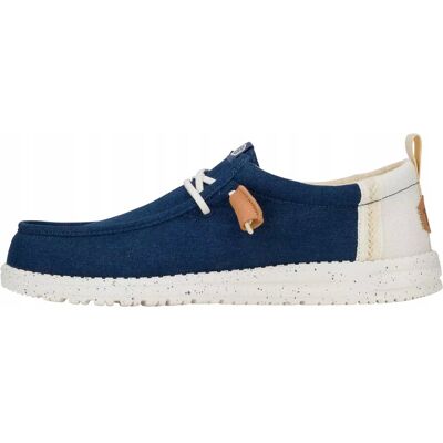 HeyDude Męskie Lekkie Mokasyny Buty Półbuty Wsuwane Wally Summer Linen 43 HeyDude Męskie Lekkie Mokasyny Buty Półbuty Wsuwane Wally Summer Linen 43