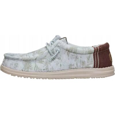 HeyDude Męskie Lekkie Mokasyny Buty Wsuwane Wally Washed Palm 47 HeyDude Męskie Lekkie Mokasyny Buty Wsuwane Wally Washed Palm 47