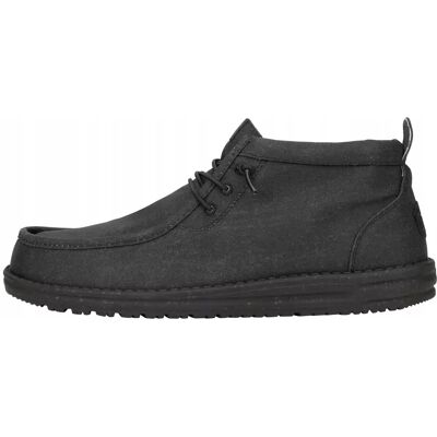 HeyDude Męskie Wysokie Mokasyny Buty Półbuty Wsuwane Wally Mid Canvas 43 HeyDude Męskie Wysokie Mokasyny Buty Półbuty Wsuwane Wally Mid Canvas 43