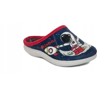 Inblu Kapcie dziecięce chłopięce Kosmos B9 41 004 NAVY granatowe r.31 Inblu Kapcie dziecięce chłopięce Kosmos B9 41 004 NAVY granatowe r.31