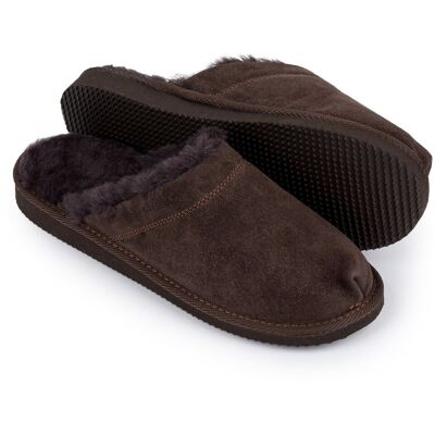 Ire Shoes Kapcie Męskie Skórzane Owcza Wełna Pantofle Ire Shoes Kapcie Męskie Skórzane Owcza Wełna Pantofle