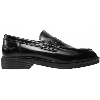 Inny producent JACK & JONES PÓŁBUTY MĘSKIE CZARNE SKÓRA NATURALNA BŁYSZCZĄCE 42 26IA Inny producent JACK & JONES PÓŁBUTY MĘSKIE CZARNE SKÓRA NATURALNA BŁYSZCZĄCE 42 26IA