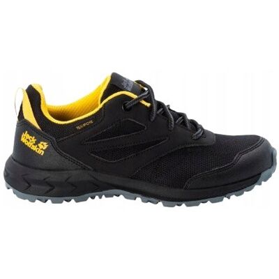 Inny producent JACK WOLFSKIN CZARNE BUTY SPORTOWE MŁODZIEŻOWE ZE SKÓRĄ 26 16AA Inny producent JACK WOLFSKIN CZARNE BUTY SPORTOWE MŁODZIEŻOWE ZE SKÓRĄ 26 16AA