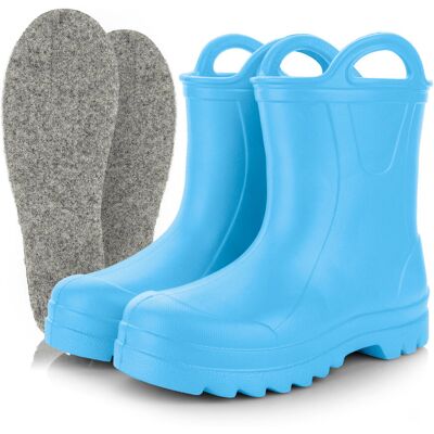 Kalosze dziecięce 3Kamido GoSplash jasnoniebieskie r. 25/26, lekkie, wygodne Kalosze dziecięce 3Kamido GoSplash jasnoniebieskie r. 25/26, lekkie, wygodne