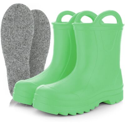 Kalosze dziecięce 3Kamido GoSplash miętowe r. 35/36, lekkie, wygodne Kalosze dziecięce 3Kamido GoSplash miętowe r. 35/36, lekkie, wygodne