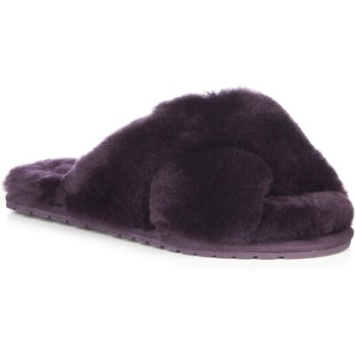 Kapcie damskie Emu Australia z futerkiem domowe wełniane Mayberry W11573-37 Kapcie damskie Emu Australia z futerkiem domowe wełniane Mayberry W11573-37