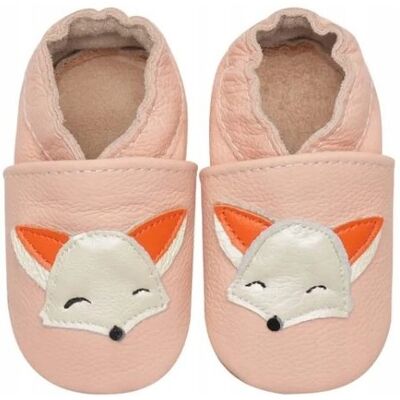 Bezmarkowe KAPCIE DZIECIĘCE BAREFOOT skórzane 19 6 -12m miękkie elastyczne różowe 11cm Bezmarkowe KAPCIE DZIECIĘCE BAREFOOT skórzane 19 6 -12m miękkie elastyczne różowe 11cm