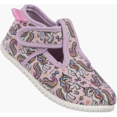 Kapcie Dziecięce Na Rzepy Barefoot Buty Lekkie Skórzana Wkładka Wojtyłko Różowe Różowy 23 Kapcie Dziecięce Na Rzepy Barefoot Buty Lekkie Skórzana Wkładka Wojtyłko Różowe Różowy 23