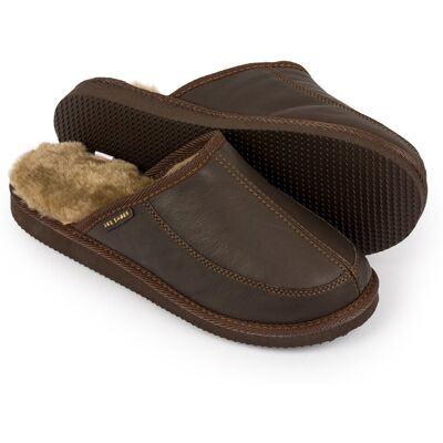 Ire Shoes Kapcie Męskie Skórzane Pantofle Ocieplane Zimowe R.41 Ire Shoes Kapcie Męskie Skórzane Pantofle Ocieplane Zimowe R.41