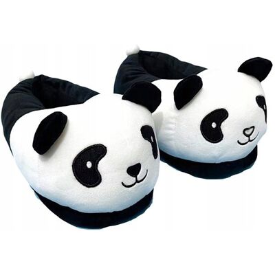 GOLDERIA Kapcie PLUSZOWE PANDA ciepłe miękkie PREZENT dla każdego 36-40 GOLDERIA Kapcie PLUSZOWE PANDA ciepłe miękkie PREZENT dla każdego 36-40