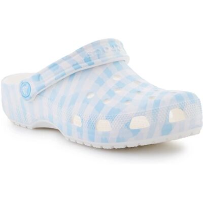 Klapki Crocs Classic Gingham Clog W 211006-16S Klapki Crocs Classic Gingham Clog W 211006-16S
