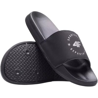 Klapki damskie na basen 4F 4FWSS26FSLIF096-20S Czarny 38 Klapki damskie na basen 4F 4FWSS26FSLIF096-20S Czarny 38