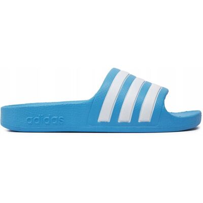 Klapki Młodzieżowe Adidas Adillette Aqua Slides Id2621 Niebieskie 33 Klapki Młodzieżowe Adidas Adillette Aqua Slides Id2621 Niebieskie 33