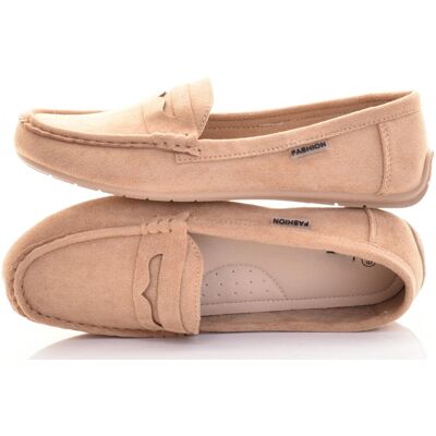 Inny producent KLASYCZNE DAMSKIE MOKASYNY WYGODNE ZAMSZOWE BALERINKI ELEGANCKIE BEŻOWE Inny producent KLASYCZNE DAMSKIE MOKASYNY WYGODNE ZAMSZOWE BALERINKI ELEGANCKIE BEŻOWE