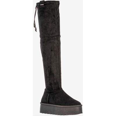 Kozaki Damskie BIG STAR Długie Buty Zimowe Za Kolano Czarne SS274264 Czarny 40 Kozaki Damskie BIG STAR Długie Buty Zimowe Za Kolano Czarne SS274264 Czarny 40