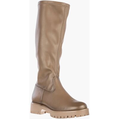 Kozaki Damskie Ekoskóra Buty Zimowe Ocieplane Klasyczne Khaki Potocki 25-12729KH Beżowy 37 Kozaki Damskie Ekoskóra Buty Zimowe Ocieplane Klasyczne Khaki Potocki 25-12729KH Beżowy 37
