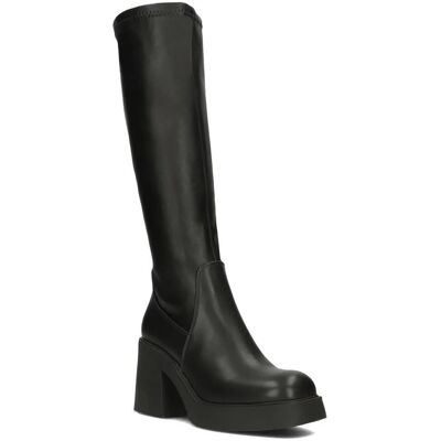 Kozaki damskie na obcasie zimowe ocieplane czarne Filippo DKZ4999/23-41 Kozaki damskie na obcasie zimowe ocieplane czarne Filippo DKZ4999/23-41
