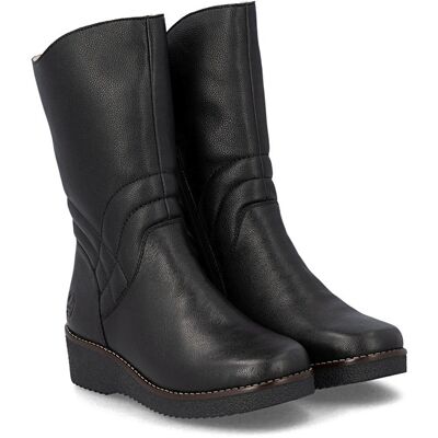 Kozaki damskie Rieker Y4656-00 BLACK R.37 Kozaki damskie Rieker Y4656-00 BLACK R.37