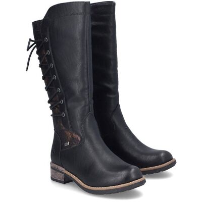 Kozaki damskie wodoodporne Rieker 94693-00 BLACK R.39 Kozaki damskie wodoodporne Rieker 94693-00 BLACK R.39