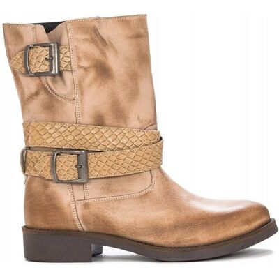 Inny producent Kozaki Maciejka skórzane 03953-44 Camel beż r.39 Inny producent Kozaki Maciejka skórzane 03953-44 Camel beż r.39