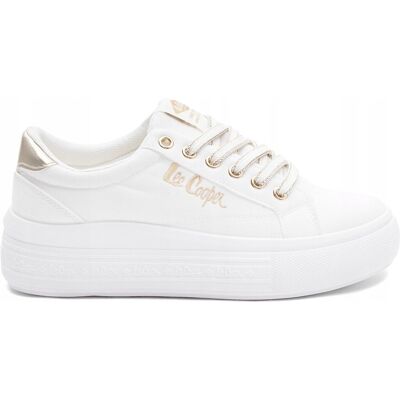 Lee Cooper Sneakersy Damskie Białe LCW-26-44-4478L r.40 Lee Cooper Sneakersy Damskie Białe LCW-26-44-4478L r.40