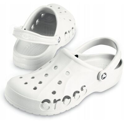 Lekkie Klapki Crocs Baya 10126 Biały Męskie 43,5 Lekkie Klapki Crocs Baya 10126 Biały Męskie 43,5